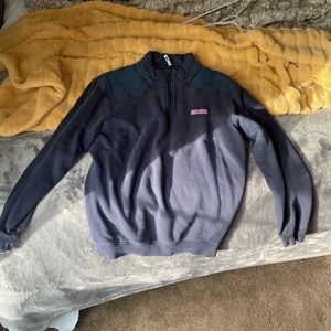 Navy Vineyard Vines Quarterzip